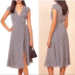 REFORMATION Carina Wrap Dress